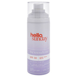 The Retouch One Sun Face Mist SPF 30 PA Plus by Hello Sunday 2.54 oz Mist